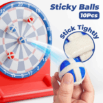 Inflatable Dart Board Pool Toy - Fun Water Games for Kids & Teens, Perfect for Summer Parties & Outdoor Play - Ideal Gift for Ages 6-12, Red - Image 4