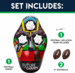 Inflatable Kids Football Target Toss Game - Fun Mini Football Throwing Toy for Active Play! - Image 3
