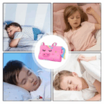 Ergonomic Toddler Pillow - Breathable Cartoon Design for Enhanced Neck Support and Cooling Travel Comfort - Image 3