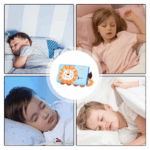 Ergonomic Toddler Pillow - Breathable Cartoon Design for Enhanced Neck Support and Cooling Travel Comfort - Image 5