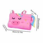Ergonomic Toddler Pillow - Breathable Cartoon Design for Enhanced Neck Support and Cooling Travel Comfort - Image 7