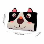 Toddler Memory Foam Pillow with Slow Rebound for Neck Support - Cartoon Animal Design for Children's Bedding - Image 7