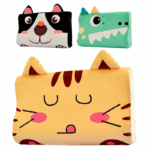 Toddler Memory Foam Pillow with Slow Rebound for Neck Support - Cartoon Animal Design for Children's Bedding - Image 2