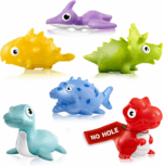 Infant Bath Toys for 18 Months - No Hole Animal Bathtub Toys, Baby Bath Tub Toys - Image 12