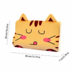 Toddler Memory Foam Pillow with Slow Rebound for Neck Support - Cartoon Animal Design for Children's Bedding - Image 9