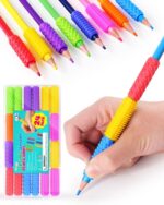 Ultimate 24 Pack Sensory Fidget Toys - Textured Silicone Pencil Grips for Kids & Adults, Perfect for Autism & ADHD Anxiety Relief in Classrooms! - Image 2