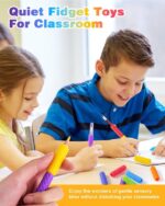 Ultimate 24 Pack Sensory Fidget Toys - Textured Silicone Pencil Grips for Kids & Adults, Perfect for Autism & ADHD Anxiety Relief in Classrooms! - Image 5
