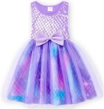 Summer Ocean Party Blue Tutu Dress for Girls Ages 2-12