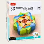 Colorful Large Wooden Building Blocks - Educational STEM Toy for Preschool Children, Ideal Gift for Boys and Girls - Image 2