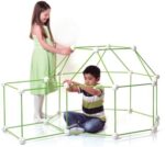 EVEREST TOYS Glow in the Dark  - 69 Piece Buildable Fort Kit for Kids 5-8 - Indoor/Outdoor DIY STEM Fun! - Image 3