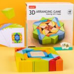 Colorful Large Wooden Building Blocks - Educational STEM Toy for Preschool Children, Ideal Gift for Boys and Girls - Image 4