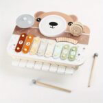 Wooden Montessori Drum Set for Toddlers - Multi-Functional Educational Percussion Kit for Music Development - Image 2