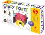 EVEREST TOYS Glow in the Dark  - 69 Piece Buildable Fort Kit for Kids 5-8 - Indoor/Outdoor DIY STEM Fun! - Image 6