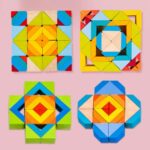 Colorful Large Wooden Building Blocks - Educational STEM Toy for Preschool Children, Ideal Gift for Boys and Girls - Image 3