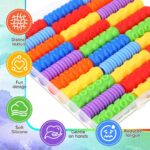 36 Pcs Colorful Silicone Pencil Holders - Cushioned Grips for Comfortable Handwriting, Drawing, and Coloring in School and Office - Image 4
