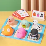 Animal Matching and Sorting Games: Sensory Montessori Educational Toys for Preschool Learning Activities
