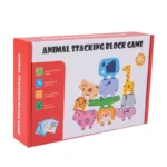 Montessori-Inspired Wooden Animal Sorting and Stacking Blocks for Toddlers Aged 2-4 - Educational Gifts for Boys and Girls - Image 7