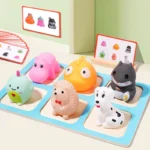 Animal Matching and Sorting Games: Sensory Montessori Educational Toys for Preschool Learning Activities - Image 3