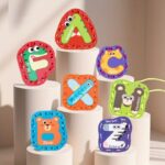 Animal Alphabet Stringing Game for Early Childhood Education - Enhancing Letter Recognition and Fine Motor Skills Through Engaging Play - Image 5