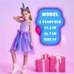 Summer Ocean Party Blue Tutu Dress for Girls Ages 2-12 - Image 2