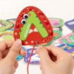 Animal Alphabet Stringing Game for Early Childhood Education - Enhancing Letter Recognition and Fine Motor Skills Through Engaging Play - Image 4