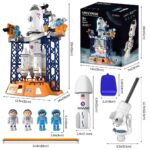 Aerospace Manned Rocket Model Building Blocks Set for Kids - Spacecraft Projection Aviation Toys - Ideal Birthday Gift - Image 7