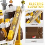Electric Mountain Track Car Set - Interactive Construction Truck Toys for Kids, Educational Birthday Gift - Image 3