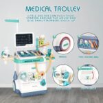 Children's Doctor Set - 26-Piece Pretend Medical Station Toy with Play Stethoscope and Medical Equipment - Ideal Role Play Gift for Aspiring Young Physicians - Image 2