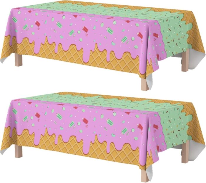 Spooktacular  Halloween Tablecloths - 2 Pack Disposable Plastic Decorations for Indoor & Outdoor Parties! - Image 11