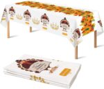 Spooktacular  Halloween Tablecloths - 2 Pack Disposable Plastic Decorations for Indoor & Outdoor Parties! - Image 14
