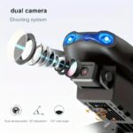 E99 PRO Drone with Dual HD Camera, WiFi Connectivity, and Obstacle Avoidance for Aerial Photography - Image 5