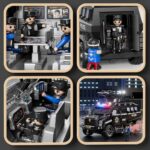 Police-Themed Armored Off-Road Vehicle Toy with Sound and Light Features for Children - Image 5