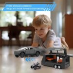 Toy Truck with Trailer - Cast Metal Cybertruck Model Pickup Truck, 1/36 Scale - Image 2