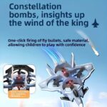Children's Remote Control F35 Fighter Jet with Camera and Simulation Missile Launch Capability - Fast Delivery in the USA - Image 2