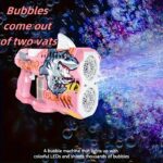 Children's Electric Bubble Gun with LED Lights - Ideal for Outdoor Multiplayer Games, Weddings, and Beach Pool Parties - Image 6