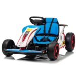 24V Electric Go Kart - Battery-Powered Drift Cart for Children Ages 6 and Up with Safety Belt for Outdoor Riding Fun - Image 8