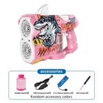 Children's Electric Bubble Gun with LED Lights - Ideal for Outdoor Multiplayer Games, Weddings, and Beach Pool Parties - Image 3