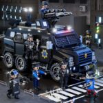 Police-Themed Armored Off-Road Vehicle Toy with Sound and Light Features for Children - Image 3