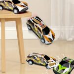 Premium Alloy Children's Metal Power Car Toy Set - 59 Pieces - Image 3
