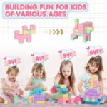 32-Piece Magnetic Building Blocks Set for Toddlers - Essential Educational Resources for Preschool and Sensory Development in Autism - Image 4