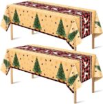Spooktacular  Halloween Tablecloths - 2 Pack Disposable Plastic Decorations for Indoor & Outdoor Parties! - Image 12