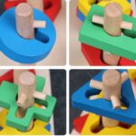 Montessori-Inspired Wooden Toys for Early Childhood Education - Logical Skill Development Gifts for Boys and Girls - Image 7