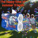 Children's Electric Bubble Gun with LED Lights - Ideal for Outdoor Multiplayer Games, Weddings, and Beach Pool Parties - Image 4