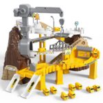 Electric Mountain Track Car Set - Interactive Construction Truck Toys for Kids, Educational Birthday Gift
