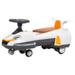Electric Twist Car with Music and Helmet - 2-in-1 Swing Car with Simulated Engine Function for Children Aged 1-6 Years - Image 3