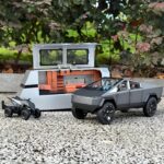Metal Cast Toy Trucks and Trailer Motorcycles for All Ages, 1/38 Scale Models - Image 2