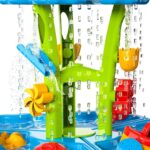 Children's Splash Sand and Water Table - 4-in-1 Outdoor Sensory Play Activity for Summer Fun - Image 5