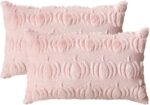 Cozy Autumn Vibes:  Pumpkin Caramel Throw Pillow Covers - Set of 2, 18x18 Inch Plush Faux Fur Cushion Cases for Seasonal Sofa Decor - Image 8