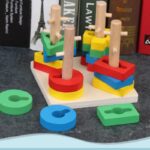 Montessori-Inspired Wooden Toys for Early Childhood Education - Logical Skill Development Gifts for Boys and Girls