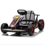 24V Electric Go Kart - Battery-Powered Drift Cart for Children Ages 6 and Up with Safety Belt for Outdoor Riding Fun - Image 6